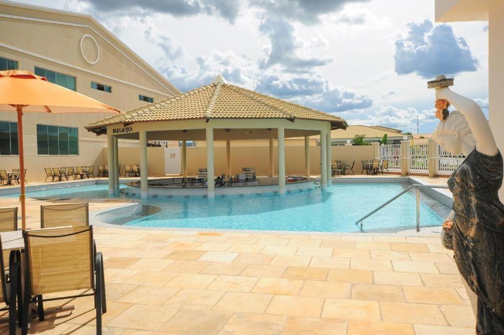 Lacqua Diroma Oficial - Diroma Acqua Park Incluido - Com Roupa De Cama E Banho Caldas Novas Exterior foto