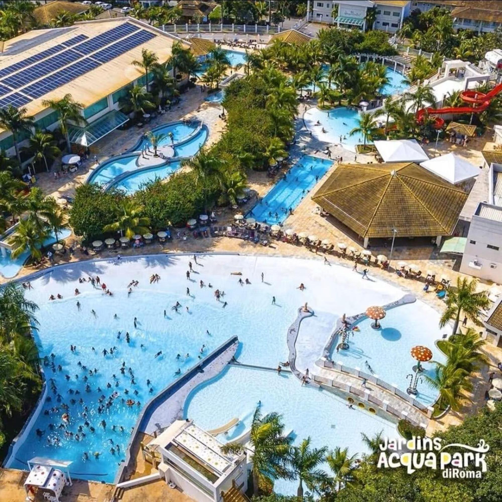 Lacqua Diroma Oficial - Diroma Acqua Park Incluido - Com Roupa De Cama E Banho Caldas Novas Exterior foto