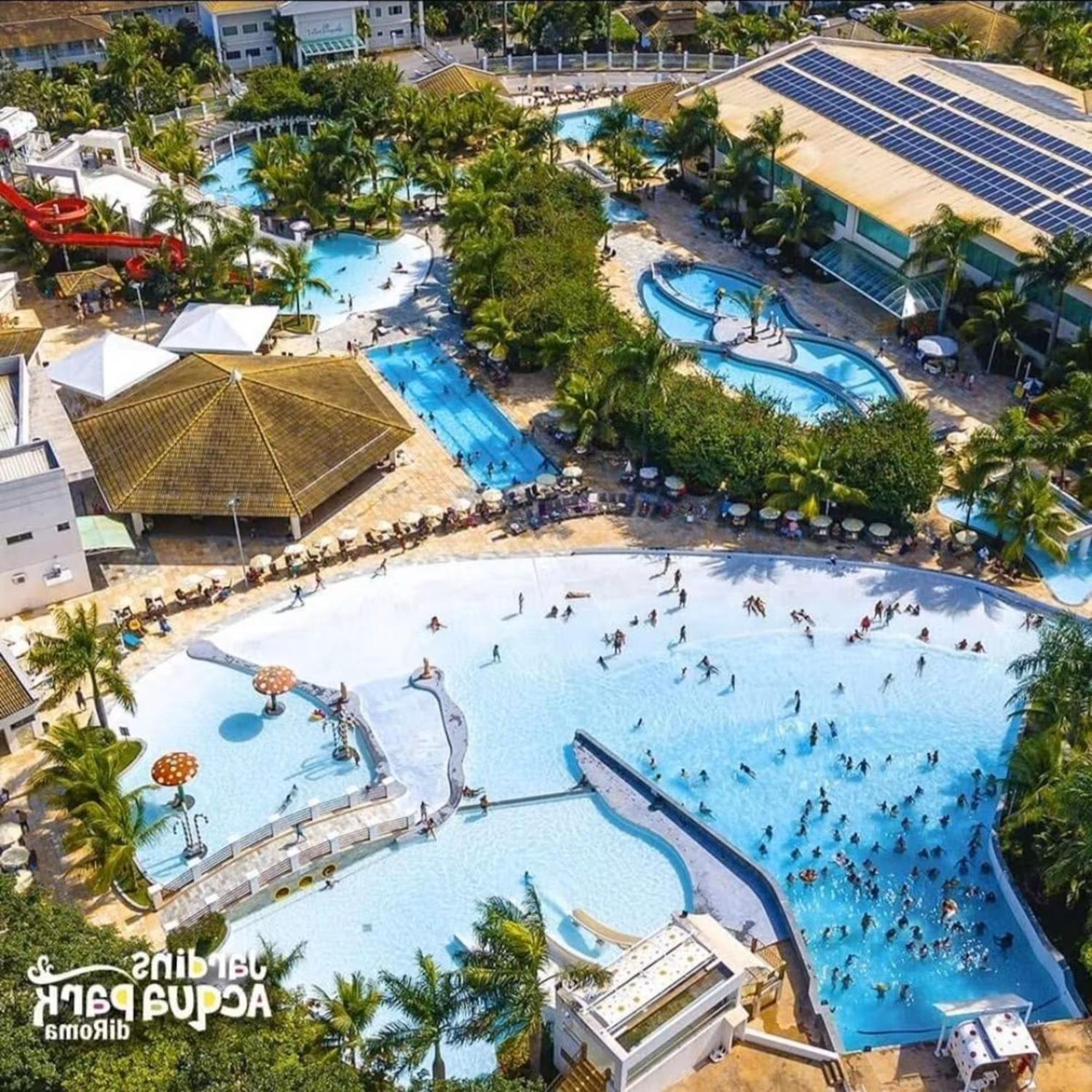 Lacqua Diroma Oficial - Diroma Acqua Park Incluido - Com Roupa De Cama E Banho Caldas Novas Exterior foto