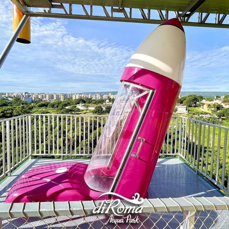 Lacqua Diroma Oficial - Diroma Acqua Park Incluido - Com Roupa De Cama E Banho Caldas Novas Exterior foto
