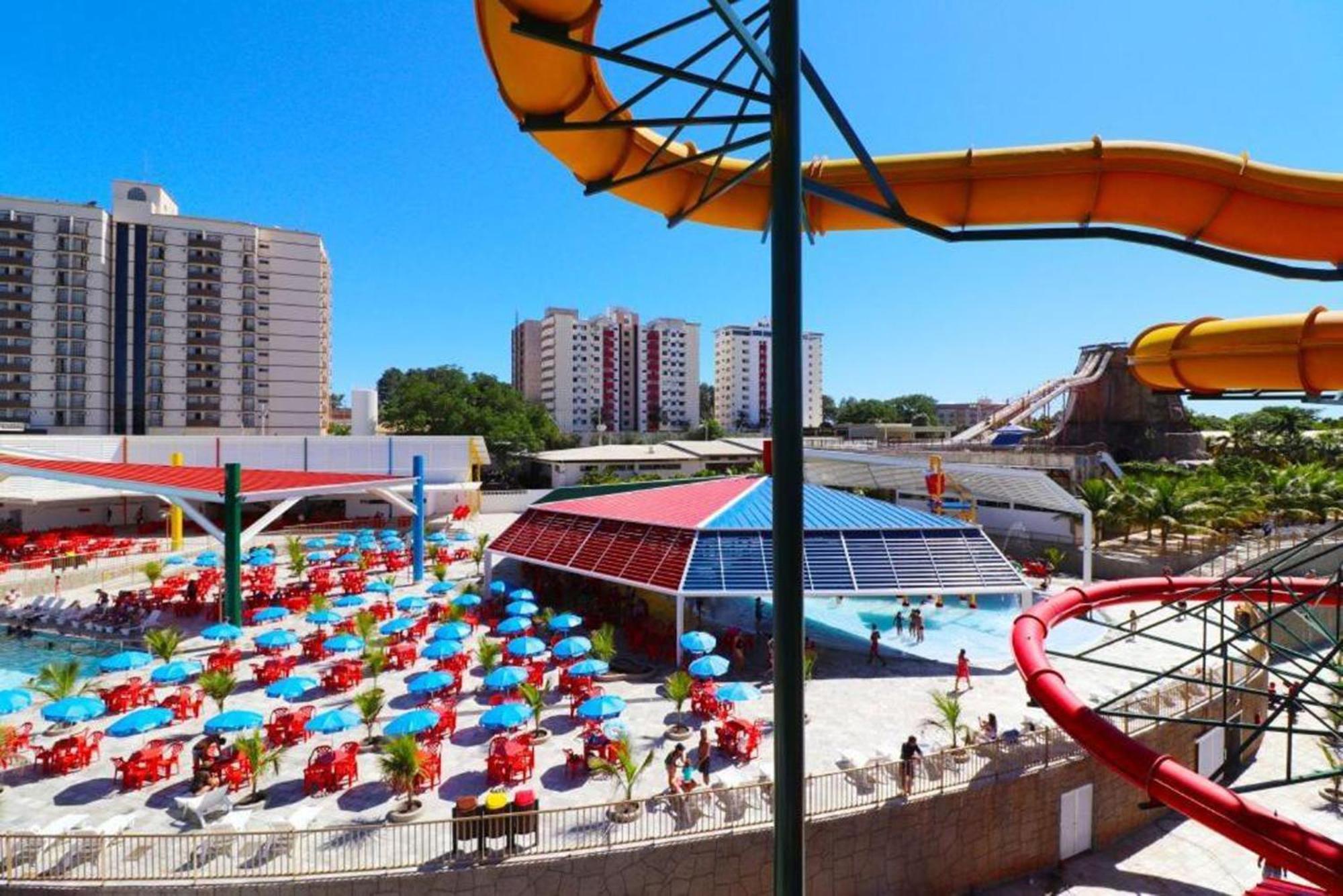 Lacqua Diroma Oficial - Diroma Acqua Park Incluido - Com Roupa De Cama E Banho Caldas Novas Exterior foto